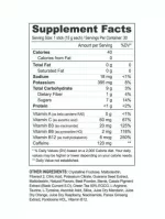 ACT Energy Drinks Supplement Facts